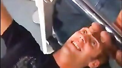 Gym Hunks Get It On: Interracial Group Sex Workout!