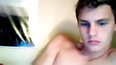 Gay Cam Handjobs - Joshs Web-Cam Masturbation (189)