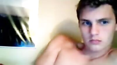 Gay Cam Handjobs - Joshs Web-Cam Masturbation (189)