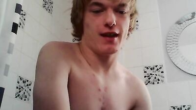 Raw Shower Passion with Blond Boys - Inbox Me!