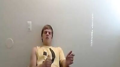 Cum on Pubes: Blond Boys Handjob Extravaganza!