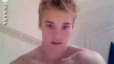 Young stud explores his sexuality in Cute boy plays!
