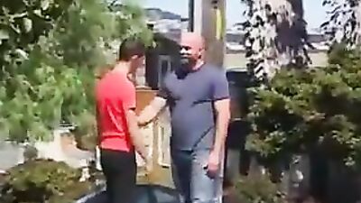 Neighborly Desires: Stepsons Gay Porn Debut