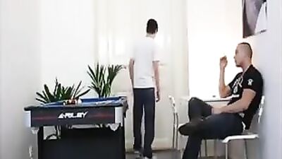 Office Boys Sexual Encounter in the Tube