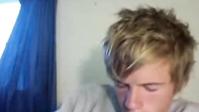 German Hung Blond Boy - Amateur Big Cocks Explosion!