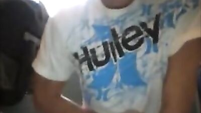 Twink Spanks His Monkey: The Amateur Cum Shots Solo Hurley Remix