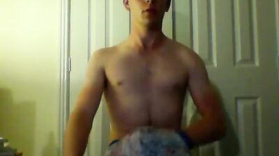 Boy Sexy: Amateur Solo Handjob Explosion!