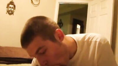 Young Straight Boy to Swallow Cum Shots Oral!