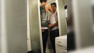 Shower Fun with Amateur Handjobs: Together in the Shower!