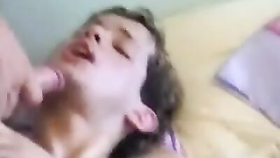 Cute English Bareback Threesome: Action-Packed Ass Play!