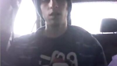 Masturbating in his car - Public Outside!