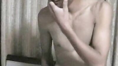 Asian Step Brother Ass Play: A Young Asian Fondled and Lubed Porn!