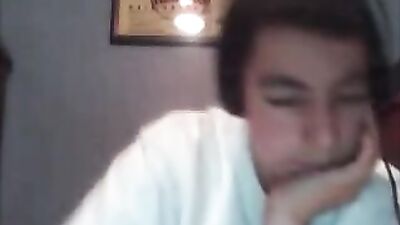 Young Pocket Rocket: Amateur Web-Cam Solo Twink Cock!