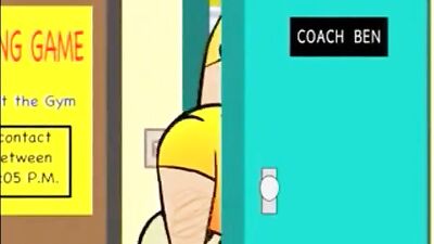 Gay Cartoon Coach Crush!