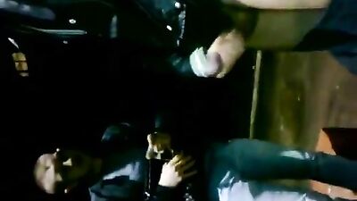 Outdoor Cum Shots: Straight Guy Gets Wild with Friends!