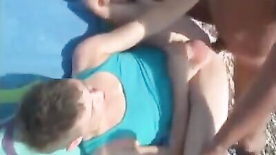 His Lucky Day At The Beach: A Father And Sons Secret Gay Romance!