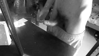 Handsome Web-Cam Cock Sucker Playing with his cock - Cum Shots