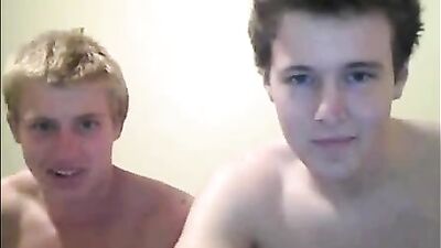 Young Gay Pair Heats Up Webcam Show!