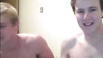 Young Gay Pair Heats Up Webcam Show!