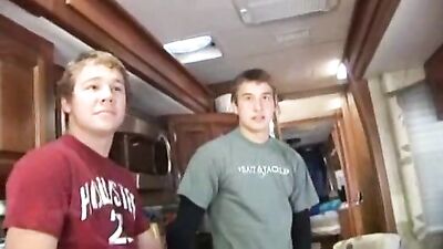 Fratboys in RV - Amature Oral Solo XXX