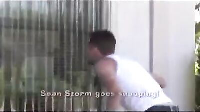 Gangbang Interracial: Caught Peeping - Hardcore Gay Porn Video