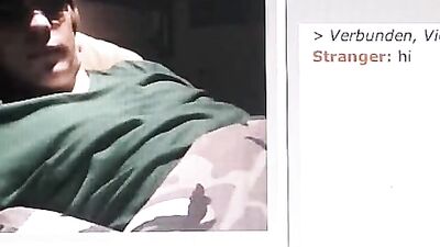 Chatting while masturbating: Blond Boys Cum Shot Handjob