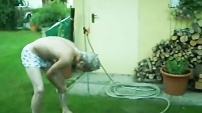 German Bliss in Shower! Amateur Fun with Cute Boy Exploring Sexuality!