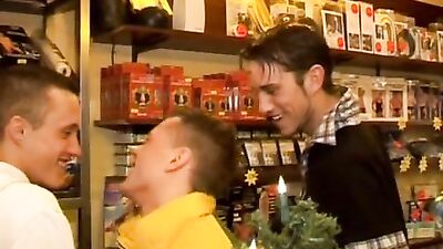 German Boy Fuck Fest: Bareback Group Sex Fun!