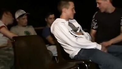 Young Twinks Go Wild in the Orgy!