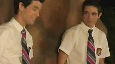 All Boys School Threesome - Exploring Gay Porn Fantasies
