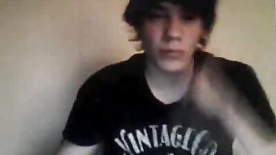 Handsome guy: Hot Web-Cam Handjob Action!