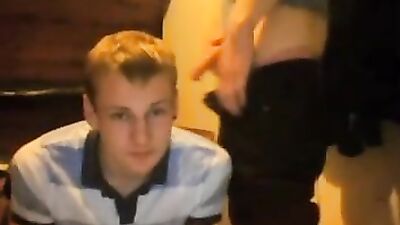 Two Gay Brothers Secret Web-Cam Handjob Adventure