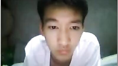 Asian Boy Cum Shots Handjob - Thai Boy Masturbation!