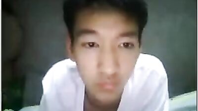 Asian Boy Cum Shots Handjob - Thai Boy Masturbation!