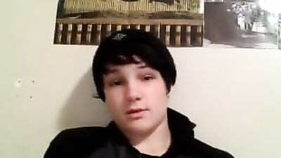 Young Webcam Lover Pumps His Cock with Lubricant!