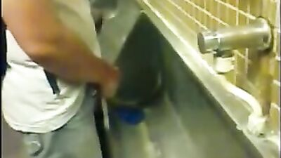URINAL PUBLIC WANK - Exposing Mens Raw Erotic Urges in Public