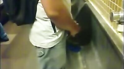 URINAL PUBLIC WANK - Exposing Mens Raw Erotic Urges in Public