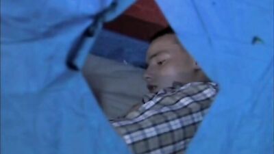 Gay Camping Adventures - Action-packed Night in a tent