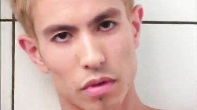 Shower Quickies Revisited: Five Blond Boys Take Another Dip and Cum in the Shower Again!