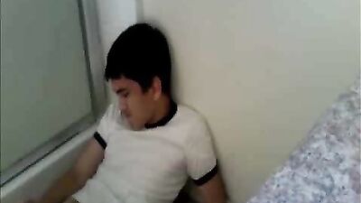 Cum Shots Handjob - Masturbating in the Corner of the Room: Revisited!