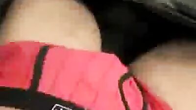 Back Seat Stroke: Public Outside Adventure