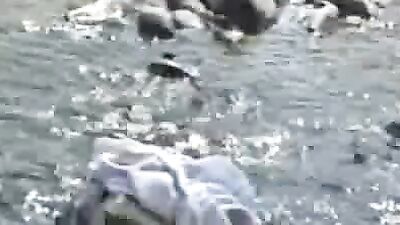 Water Sex: River Public Outdoor Exposure