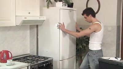 Bareback in the Kitchen: Group Sex Heats Up!