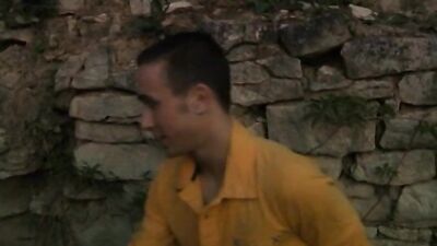 Three Hot Boys in Action! Bareback Big Cocks!