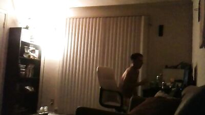Gangbang in the Room: Caught My Roommates Amateur Big Cock Fun