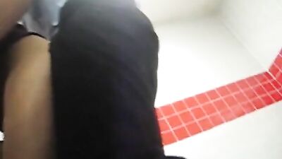 Twink Frenzy in Public Bathroom: Bareback Quickies on Break!