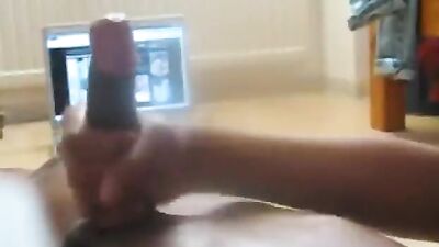 Cum-Shot Web-Cam Handjob: The Ultimate Gay Porn Experience
