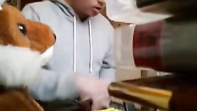 Spy Boy Web-Cam Solo - A Gay Porn Adventure!