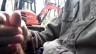 After Work Frenzy - Public Outdoor Wank!