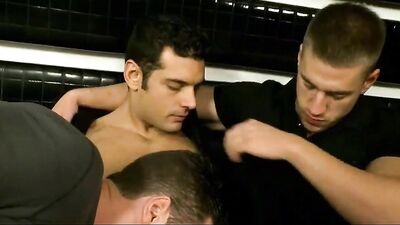 Hot Public Orgy in the Club: Action Packed Gay Porn Video!